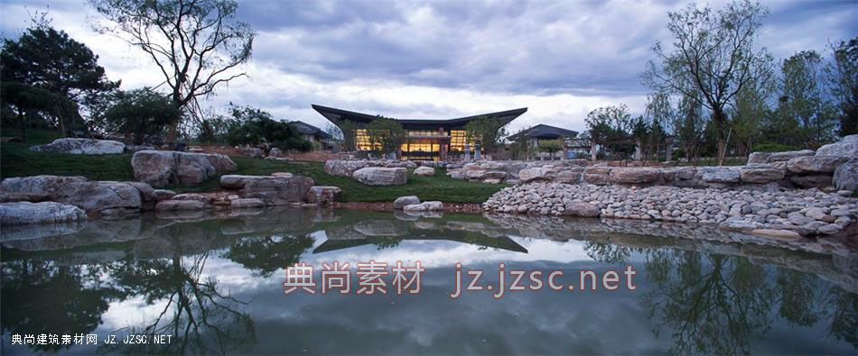 中式建筑景观90