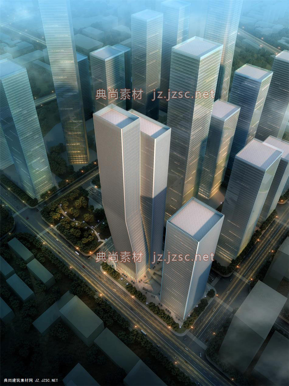 北京超高层项目效果图