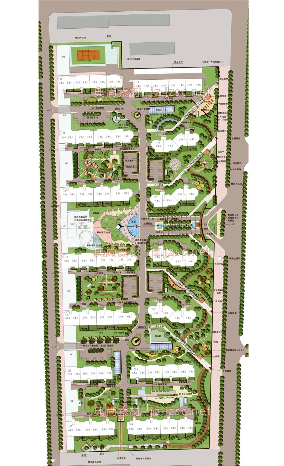 当前位置: 全部素材 城市规划设计 居住区规划 居住区规划总平面  0/0