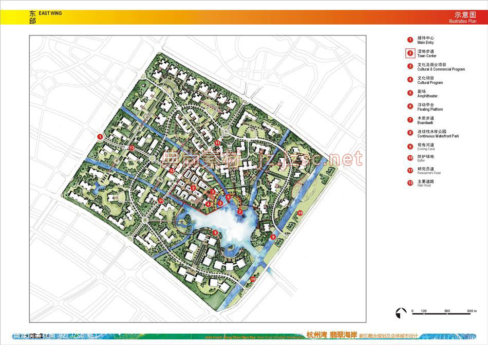 居住区规划总平面图0190