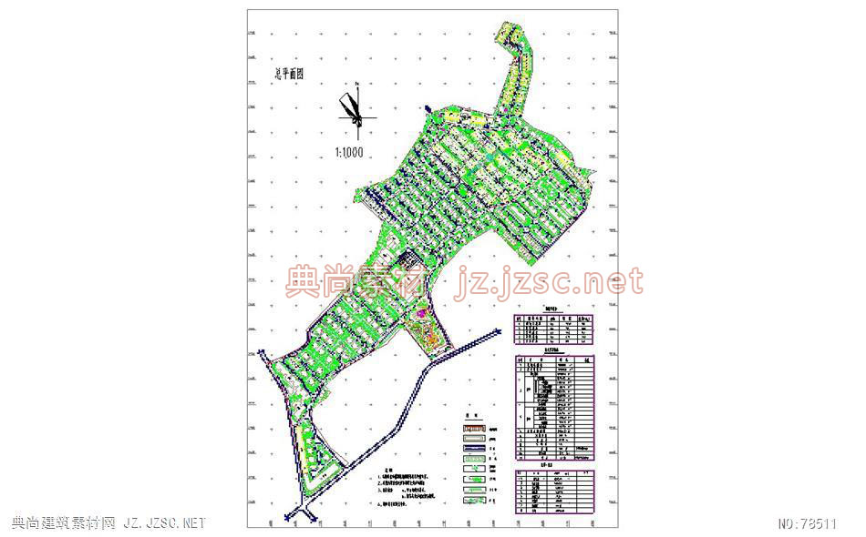 某小区总平面图04