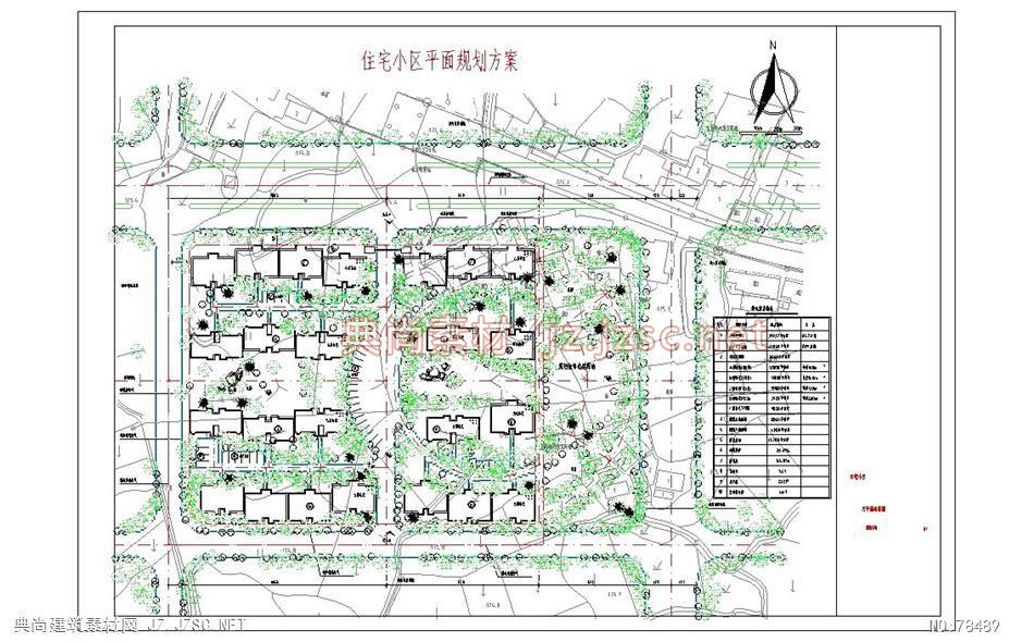 某住宅区规划01