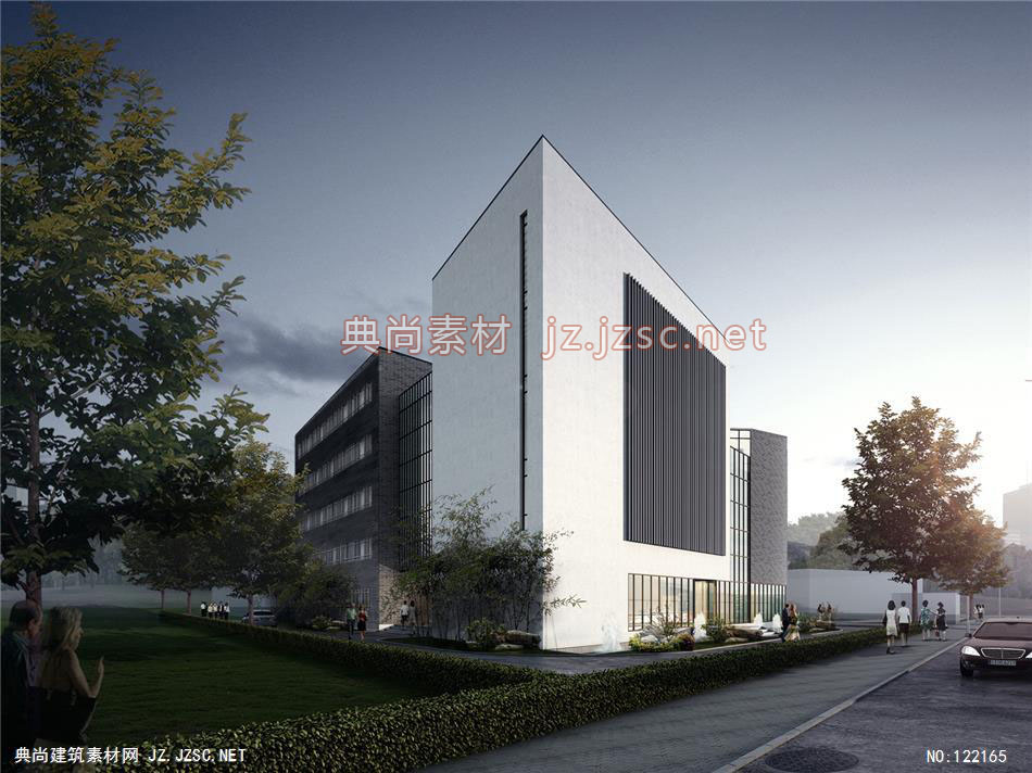 A建科院建筑节能技术中心02 超高层办公建筑效果图