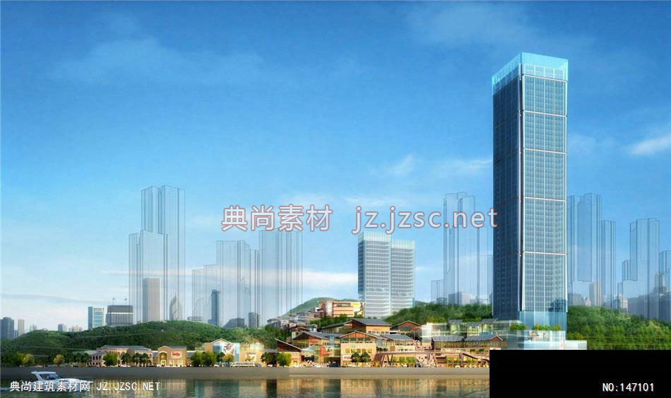 凯里森-重庆商业-4效果图-办公楼效果图办公建筑
