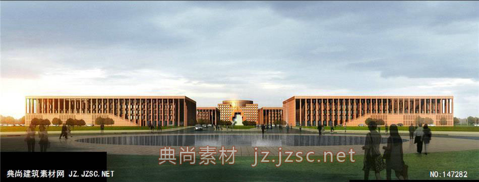 李老师-刘工-南开大学-3效果图-办公楼效果图办公建筑