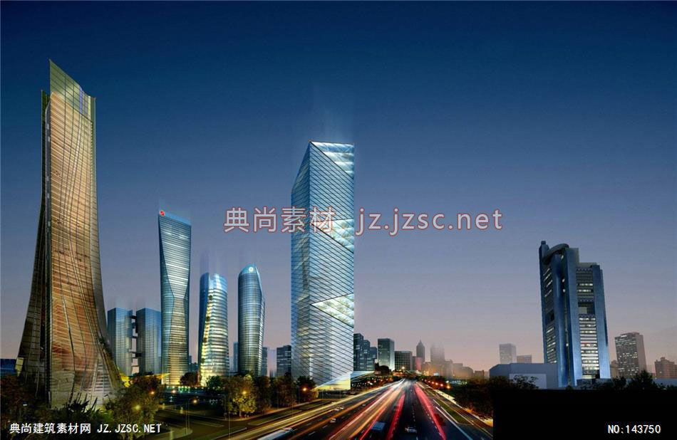 北京CBD-2效果图-办公楼效果图办公建筑