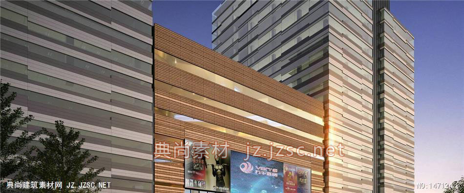 柯凯建筑-陈工-上海万达-N-8效果图-办公楼效果图办公建筑