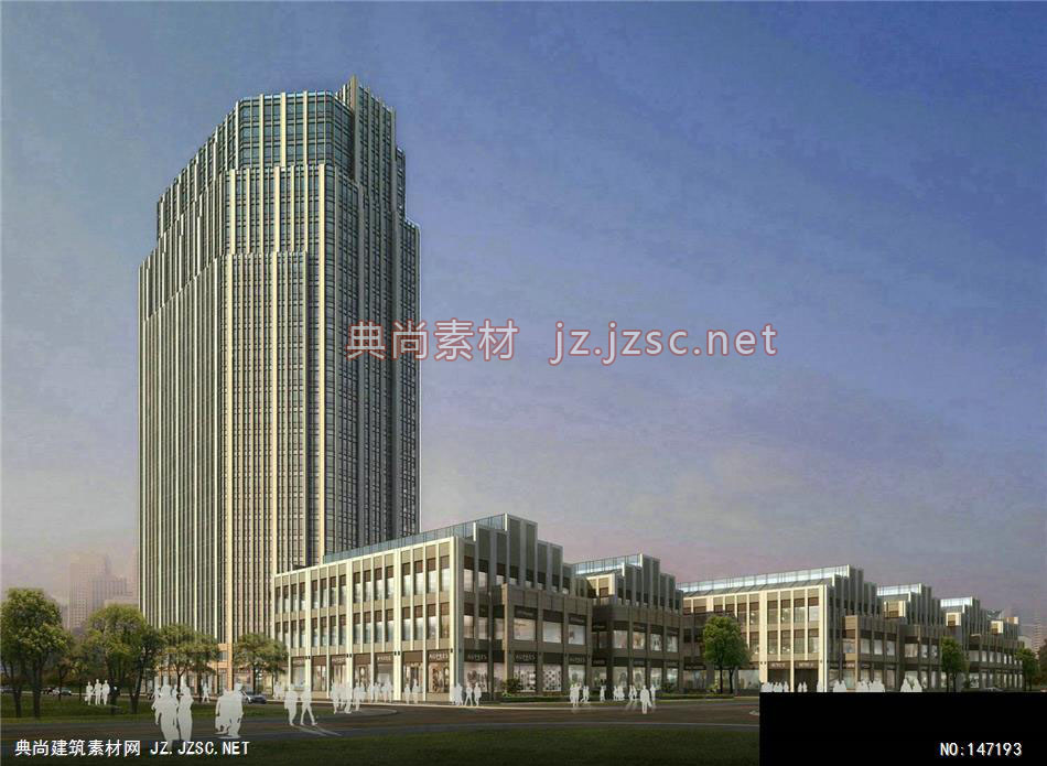 柯凯-赵工-SOHO 上海卢湾43号街坊第二轮-3效果图-办公楼效果图办公建筑