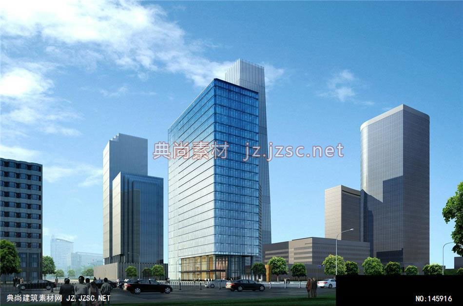 史工-北京办公楼-修改2 拷贝效果图-办公楼效果图办公建筑