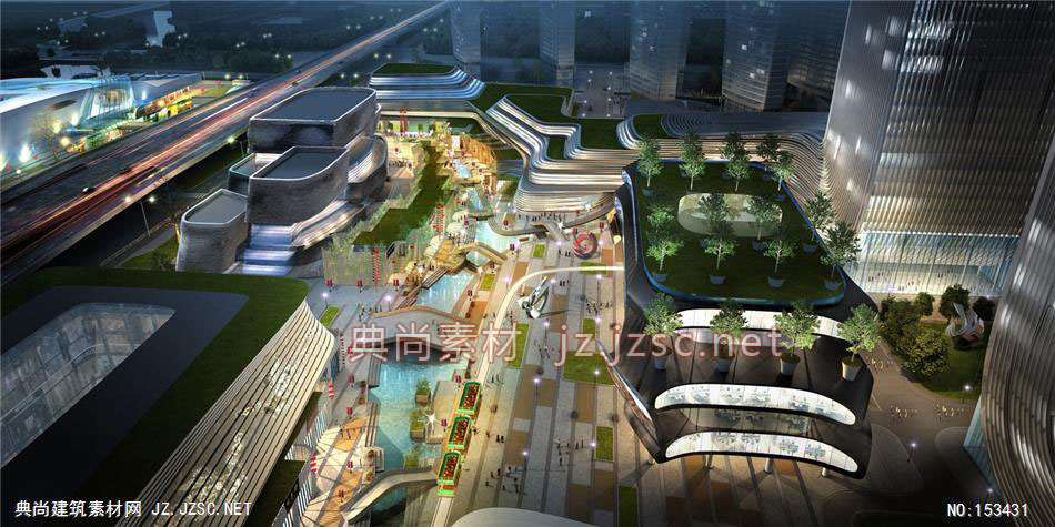 宁波某项目06-规划效果图设计+文化建筑效果图