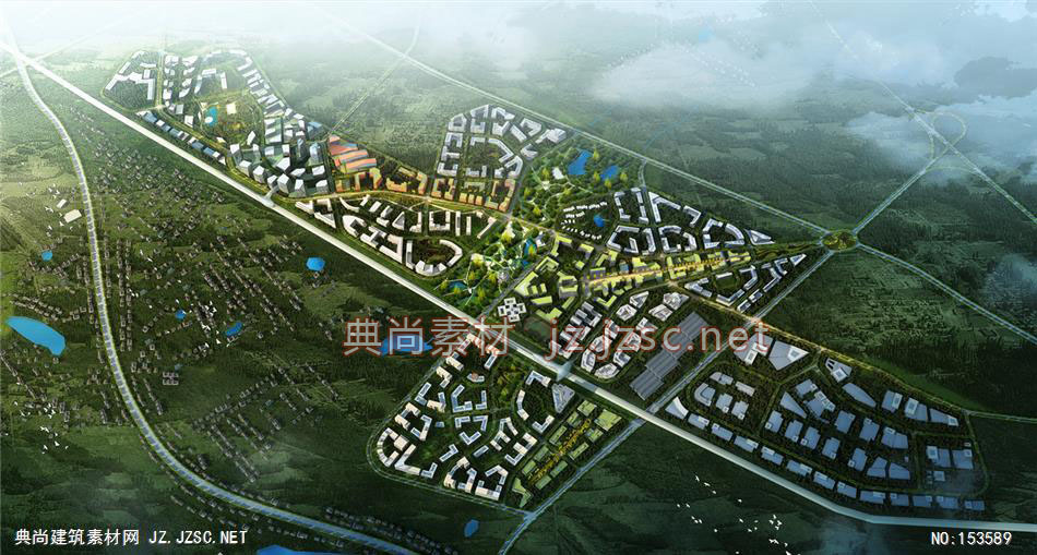 俄罗斯喀山城市规划02-规划效果图设计+文化建筑效果图