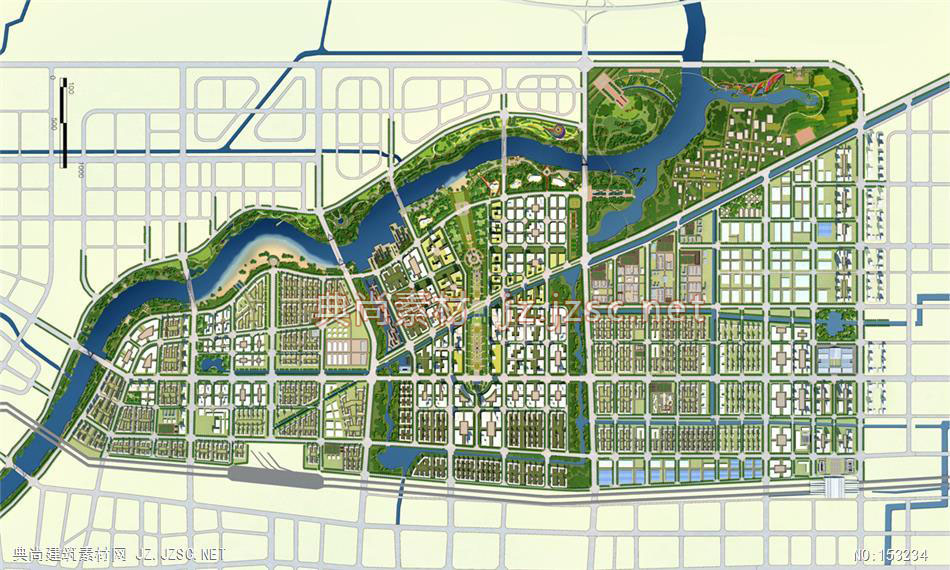 亳州规划11-规划效果图设计+文化建筑效果图