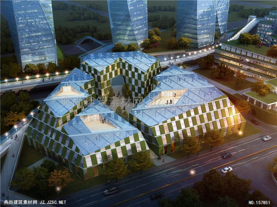 1301-24(规划)-合乐-上海金桥停车场-ok-glc-tyy 建筑效果图
