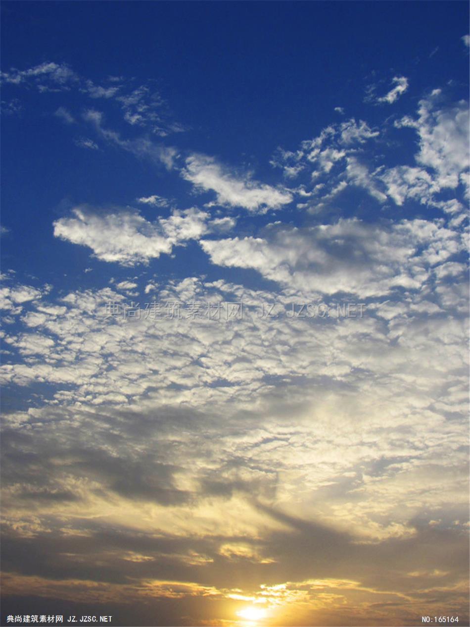 高清夕阳晚霞天空素材A (63) 天空配景精美天空