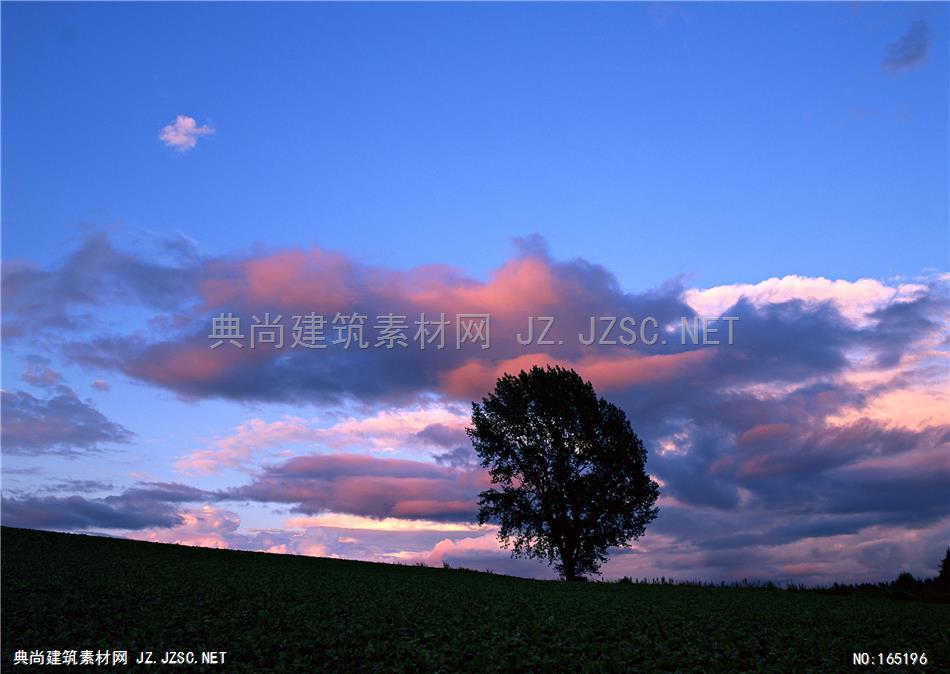 高清夕阳晚霞天空素材A (95) 天空配景精美天空