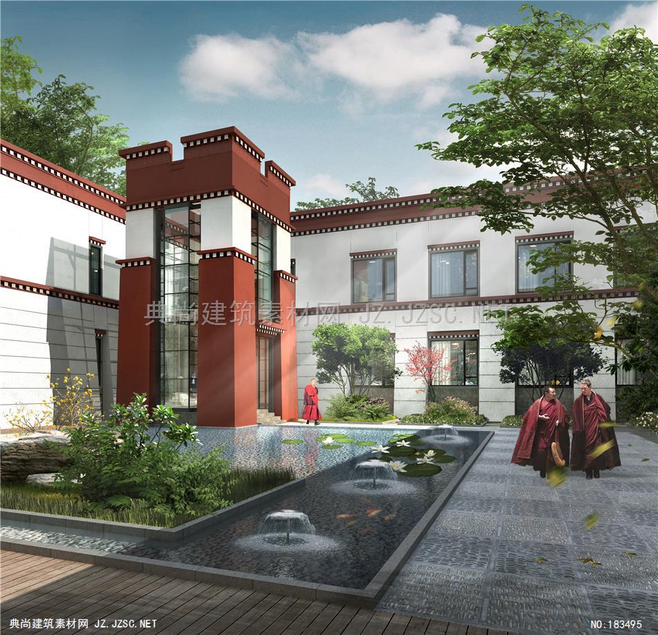 泛道-西藏-拉萨酒店-C01-LT-YYZ-0416-2建筑效果图