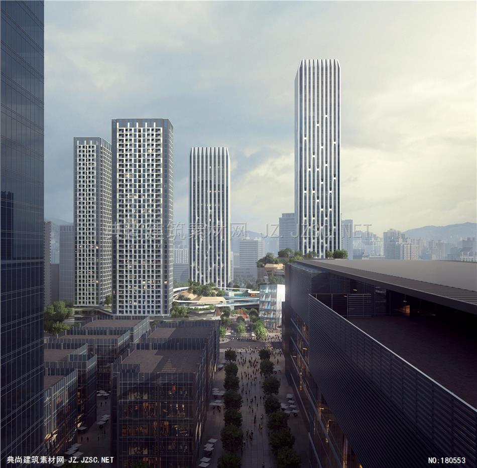 2018-07-07-成都凯达-重庆的商业综合体投标-C06-MSC建筑效果图