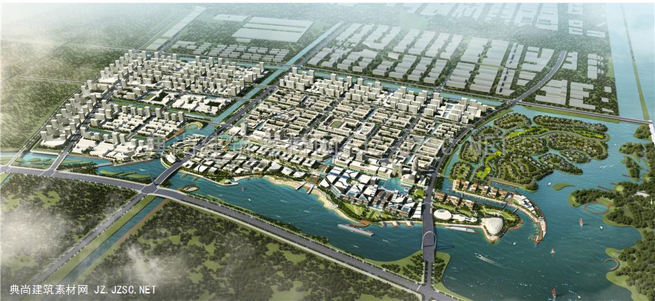 浙江临海港区产业区一期整体城市设计与重点地区详细设计