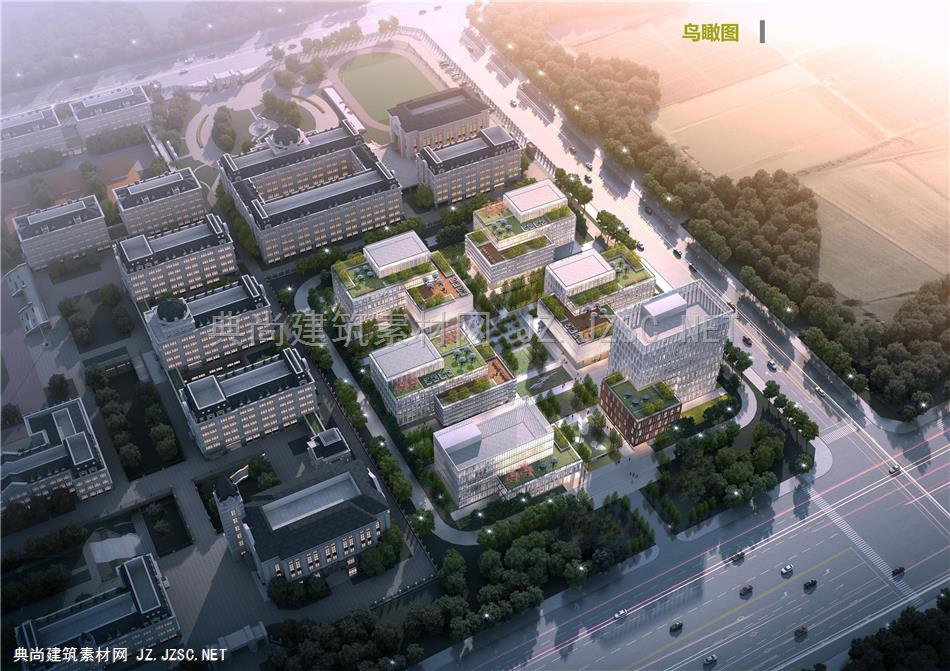 华地长江西路地块现代产业园概念方案设计