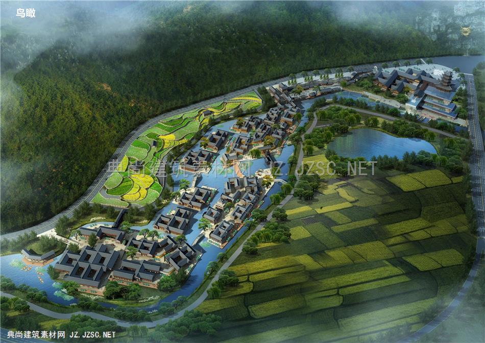贵州武侠文化旅游小镇龙门镇概念方案设计