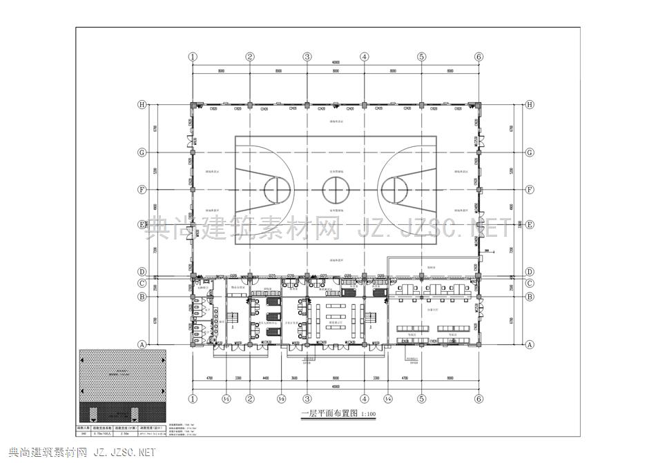 民健身中心建设项目装饰工程施工图