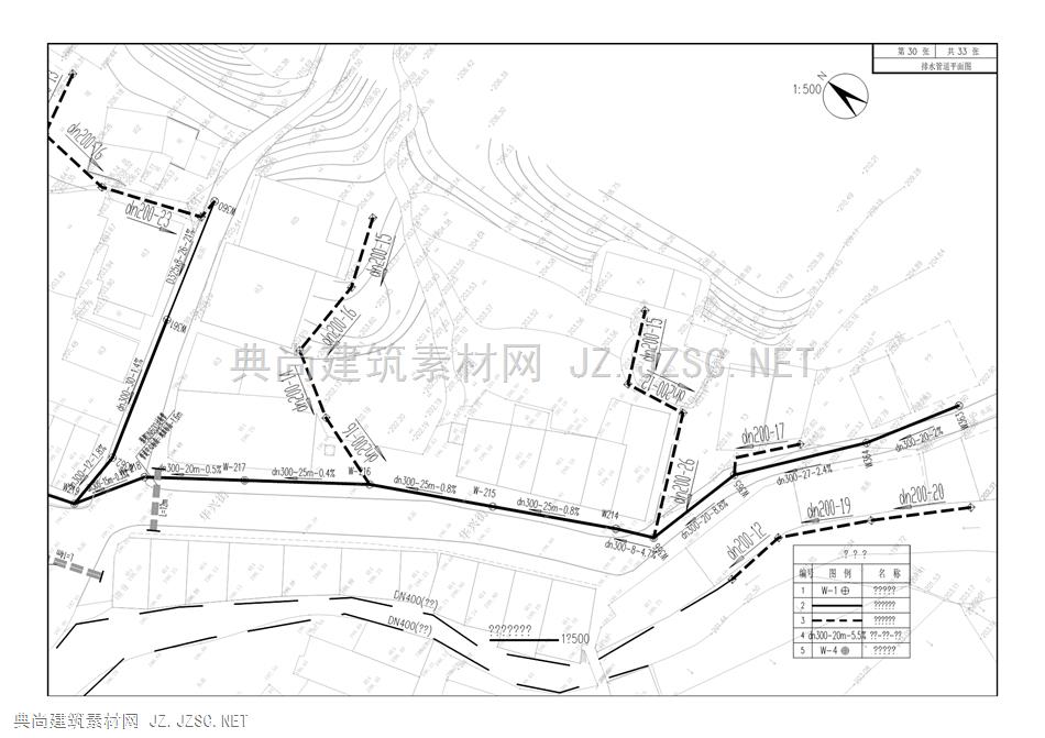 金峰雨污分流改造项目施工图