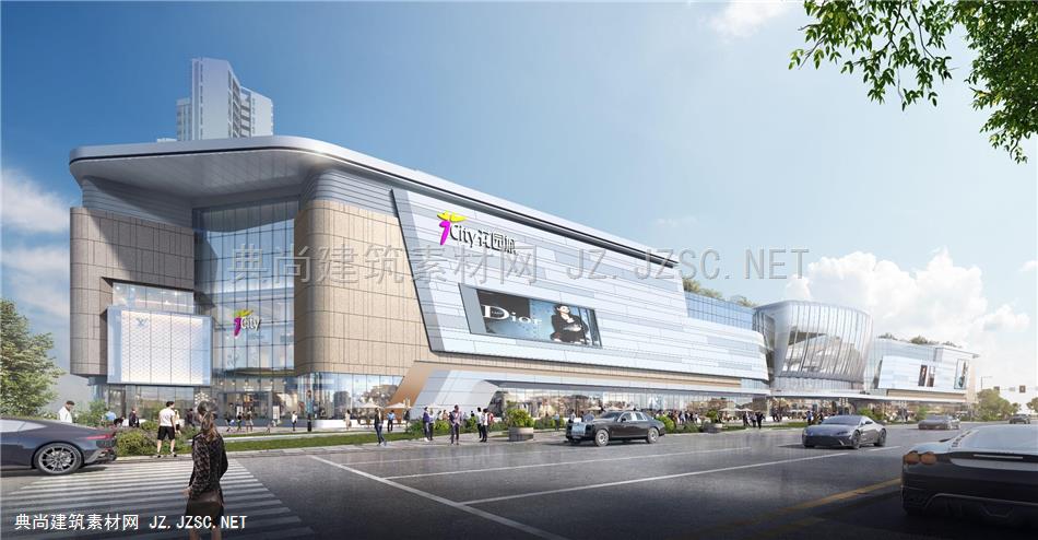 现代风格商业综合体珠海花园城——三益中国2021.08
